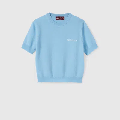 Gucci Cashmere Top With Intarsia