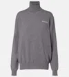 Gucci Cashmere Turtleneck Sweater In Gray