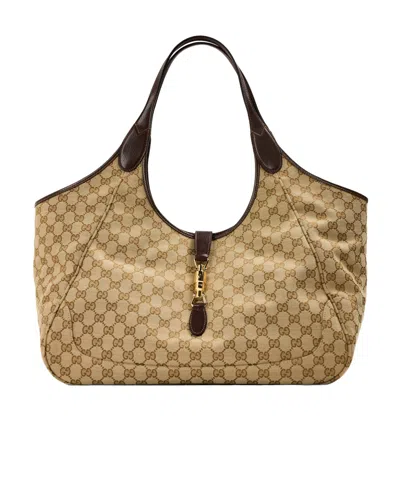 Gucci Casual Tote Bag In Brown
