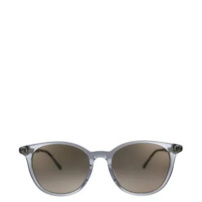 Gucci Cat-eye Acetate Sunglasses With Brown Lens In Grey