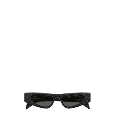 Gucci Cat Eye-frame Sunglasses In Black