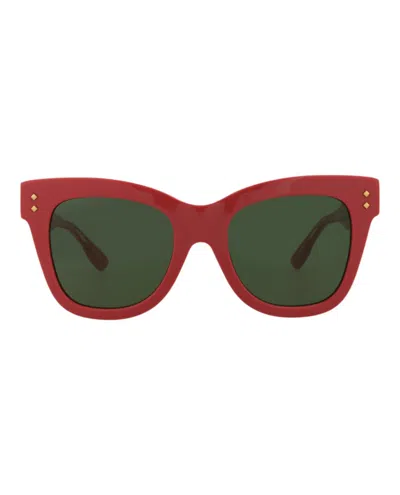Gucci Cat Eye-frame Acetate Sunglasses In Red