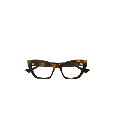 Gucci Cat-eye-frame Glasses In Black