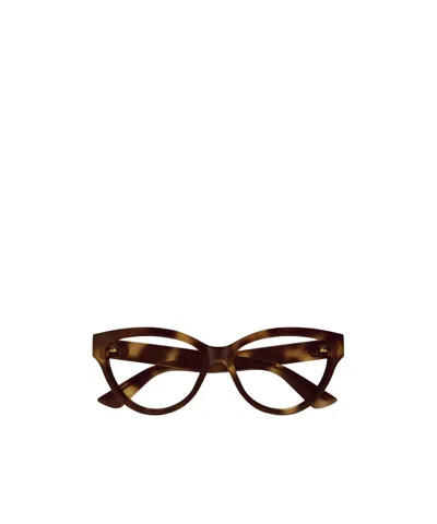 GUCCI GUCCI EYEWEAR CAT EYE FRAME GLASSES