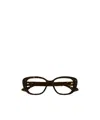 Gucci Cat-eye Frame Glasses In Multicolor
