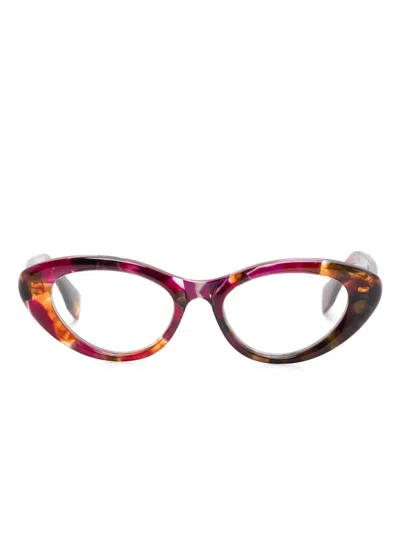 Gucci Cat Eye-frame Glasses In Pink