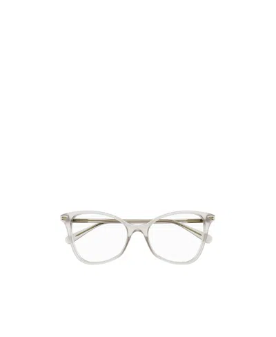 Gucci Cat-eye Frame Optical Glasses In White