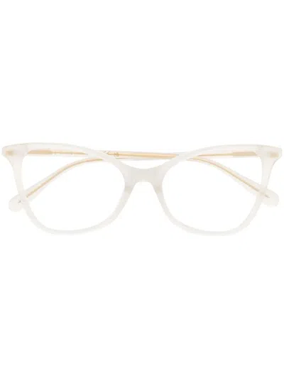 Gucci Cat-eye Frame Optical Glasses In White