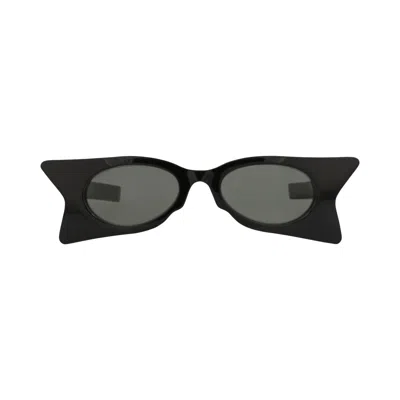 Pre-owned Gucci Cat Eye-frame Recycled Acetate Sunglasses 'black Grey' | Women's Size Onesize