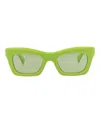 Gucci Cat Eye-frame Recycled Acetate Sunglasses In Neutral