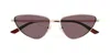 Gucci Cat-eye Frame Sunglasses In 003