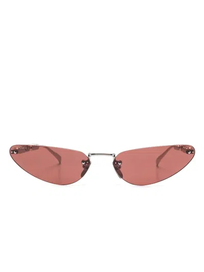 Gucci Cat Eye-frame Sunglasses In Orange