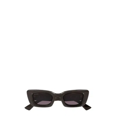 Gucci Cat-eye Sunglasses In Black