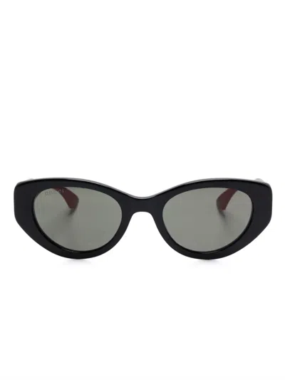 Gucci Cat Eye-frame Sunglasses In Black