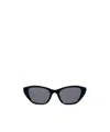 Gucci Cat Eye Frame Sunglasses In Black