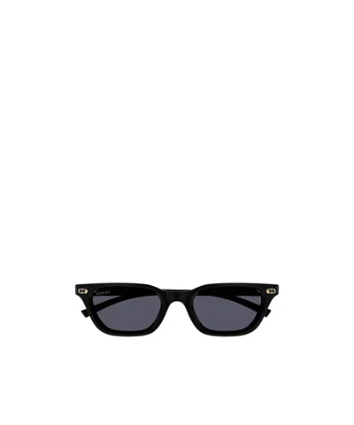 Gucci Cat Eye Frame Sunglasses In Black