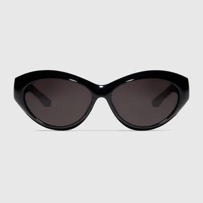Gucci Cat Eye Frame Sunglasses In Brown