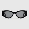 Gucci Woman Black Eyewear In Black