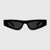 Gucci Cat Glasses Frame Sunglasses In Black