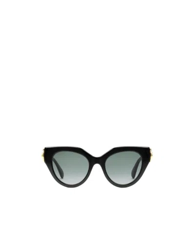 Gucci Cat-eye Frame Sunglasses In Black