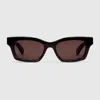 Gucci Cat-eye Frame Sunglasses In Black