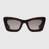 Gucci Cat-eye Frame Sunglasses In Brown