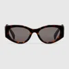 Gucci Cat-eye Frame Sunglasses In Brown
