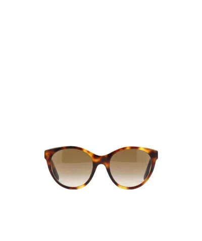 Gucci Cat Eye Frame Sunglasses In Brown