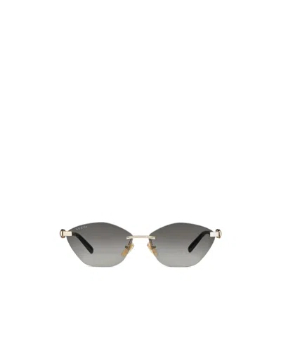 Gucci Cat Eye Frame Sunglasses In Brown