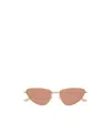 Gucci Cat-eye Sunglasses In Nude