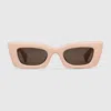 Gucci Cat-eye Frame Sunglasses In Pink