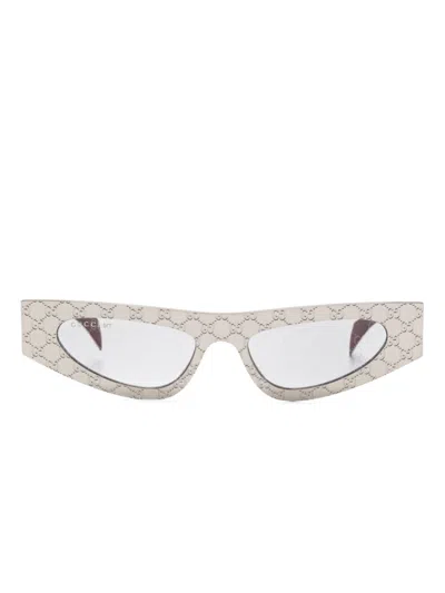 Gucci Cat Eye-frame Sunglasses In Multicolor