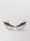 Gucci Cat Eye Frame Sunglasses With Unique Design