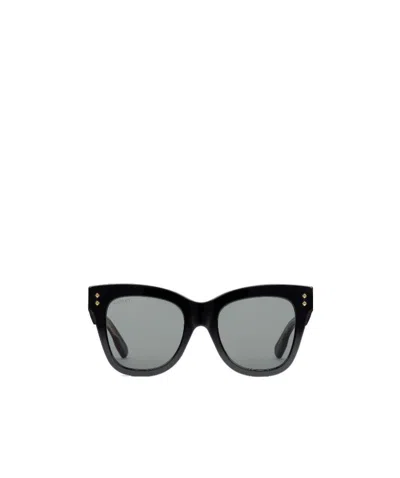 Gucci Cat Eye-frame Tinted Sunglasses In Black
