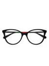 Gucci Cat-eye Glasses In Black