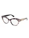 Gucci Cat-eye Glasses In Black