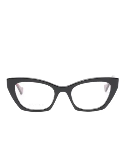 Gucci Cat-eye Glasses In Black