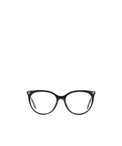 Gucci Cat Eye Glasses In Black