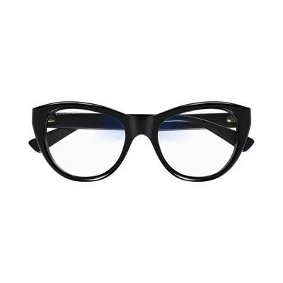 Pre-owned Gucci Cat Eye Glasses 'black/transparent' | Women's Size Onesize
