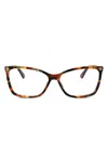 Gucci Cat-eye-brille In Braun