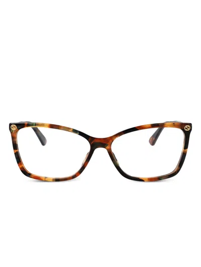 Gucci Cat-eye-brille In Braun