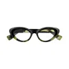 Gucci Gg1749o-001 Black-black-transparent In Black-black-transparent