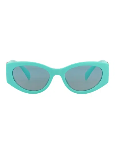 Gucci Cat Eye Mini Sunglasses For Women In Blue