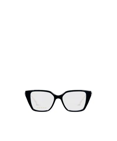 Gucci Cat Eye Optical Frame In Black