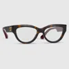 Gucci Cat Eye Optical Frame In Brown