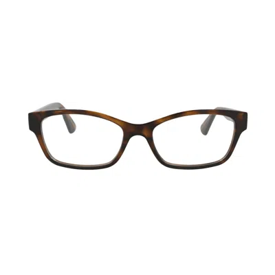 Pre-owned Gucci Cat Eye Optical Glasses 'havana/transparent' | Brown | Women's Size Onesize