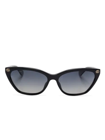 Gucci Cat-eye Sunglasses In Black