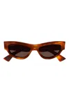 Gucci Gg1834s002 Havana Havana Brown
