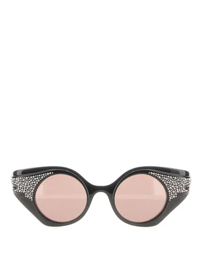 Gucci Cat-eye Sunglasses In Multi