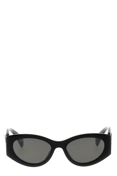Gucci 'cat Eye' Sunglasses In Black